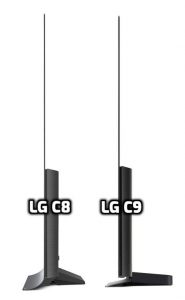 LG C9 vs C8 Side