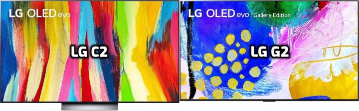 LG C2 vs G2 Comparison